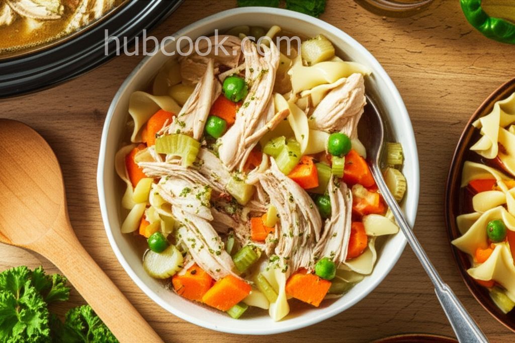 Great-Aunt Nina's Noodles and Chicken