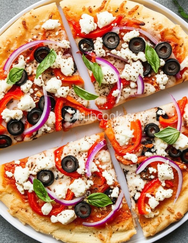 Greek Veggie Pizza