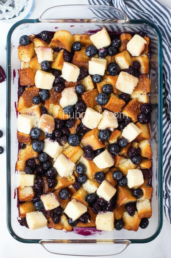 Overnight Blueberry French Toast