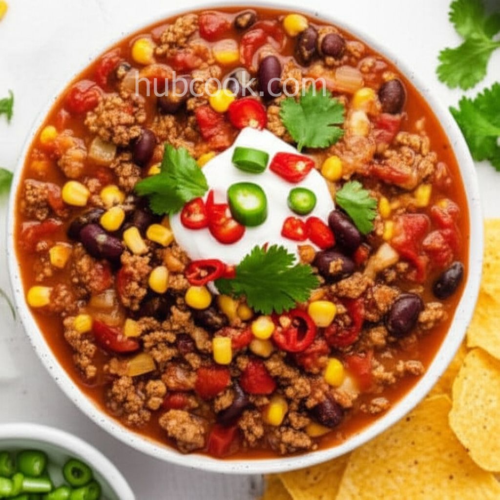 Slow Cooker Cactus Chili