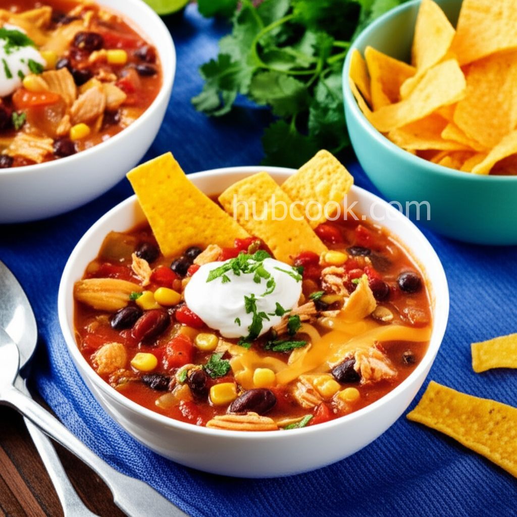 Slow Cooker Mexican Chicken Soup