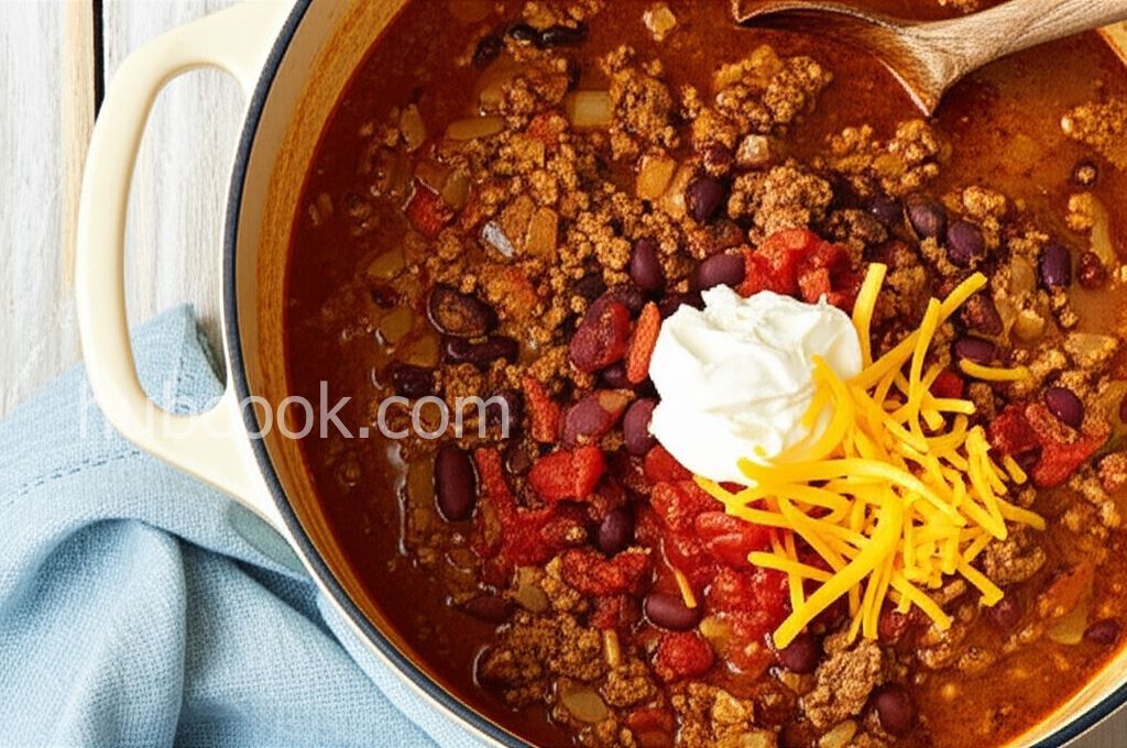 Smoky Beef and Bacon Chili