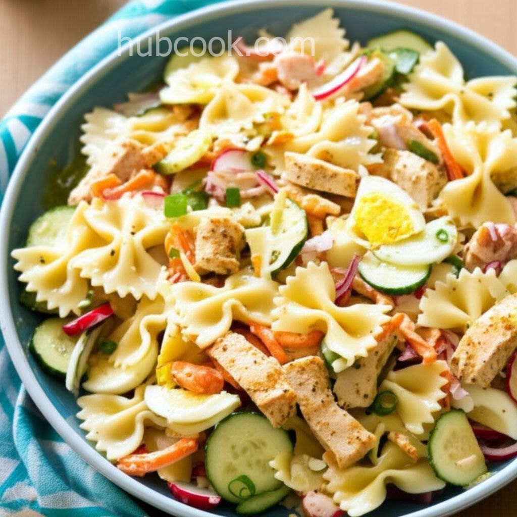 Summertime Chicken and Pasta Salad