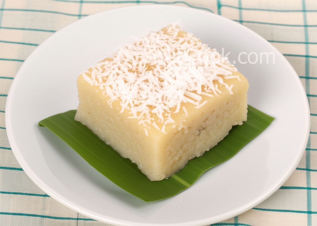 Thai Steamed Banana Cake