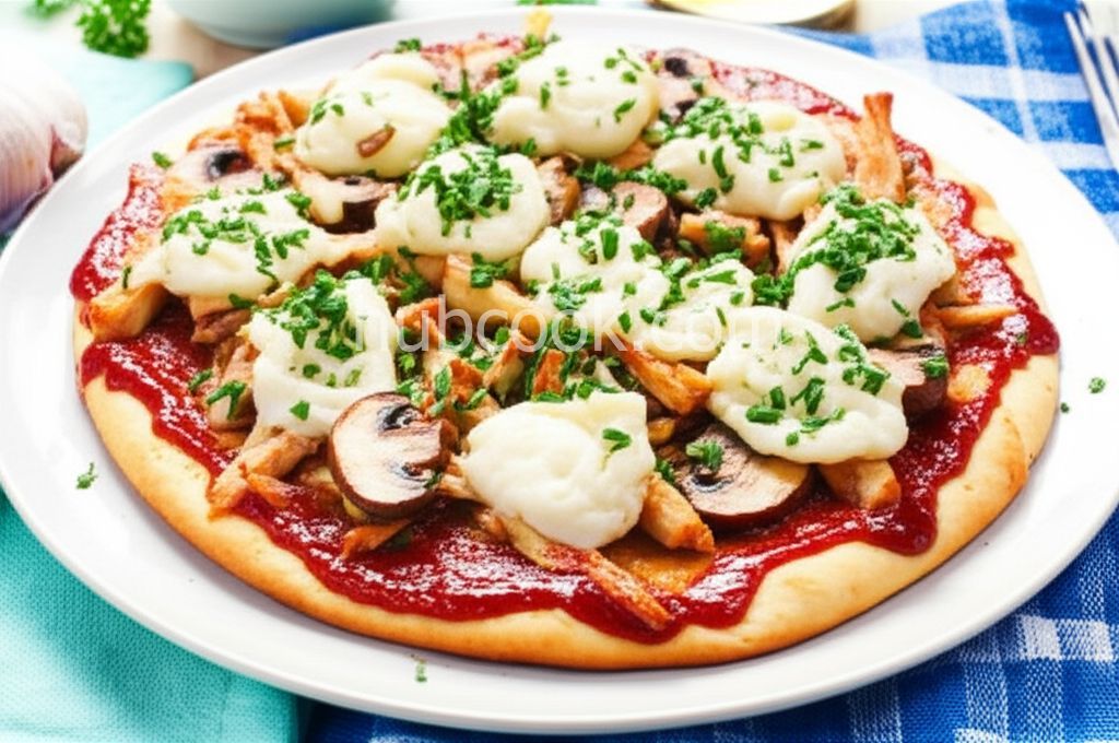Thanksgiving Leftover Pizza