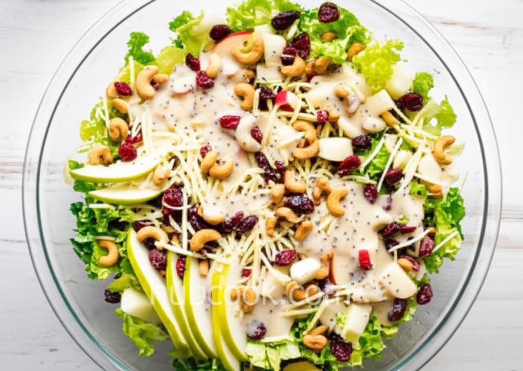 Winter Fruit Salad with Poppyseed Dressing