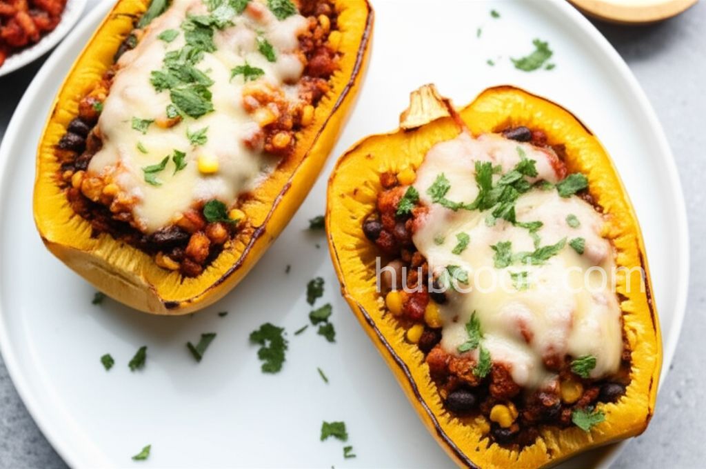 Chorizo-Stuffed Spaghetti Squash