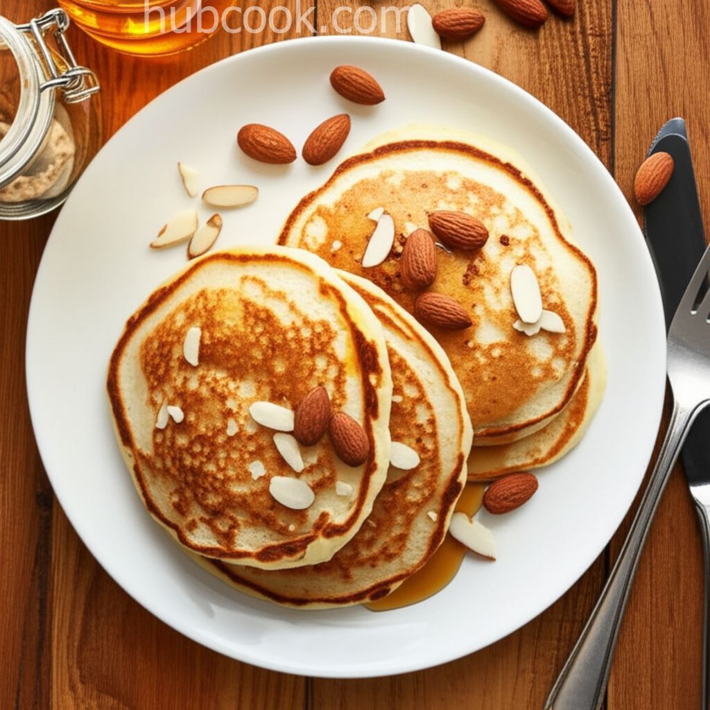 Granola Almond Pancakes