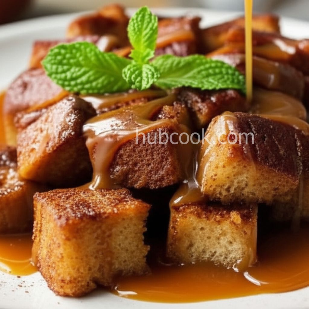 Maple Caramel Bread Pudding