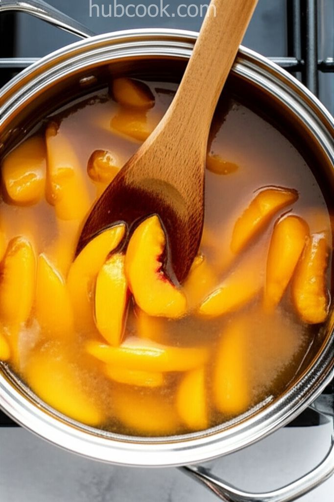 Amish Peach Dumplings