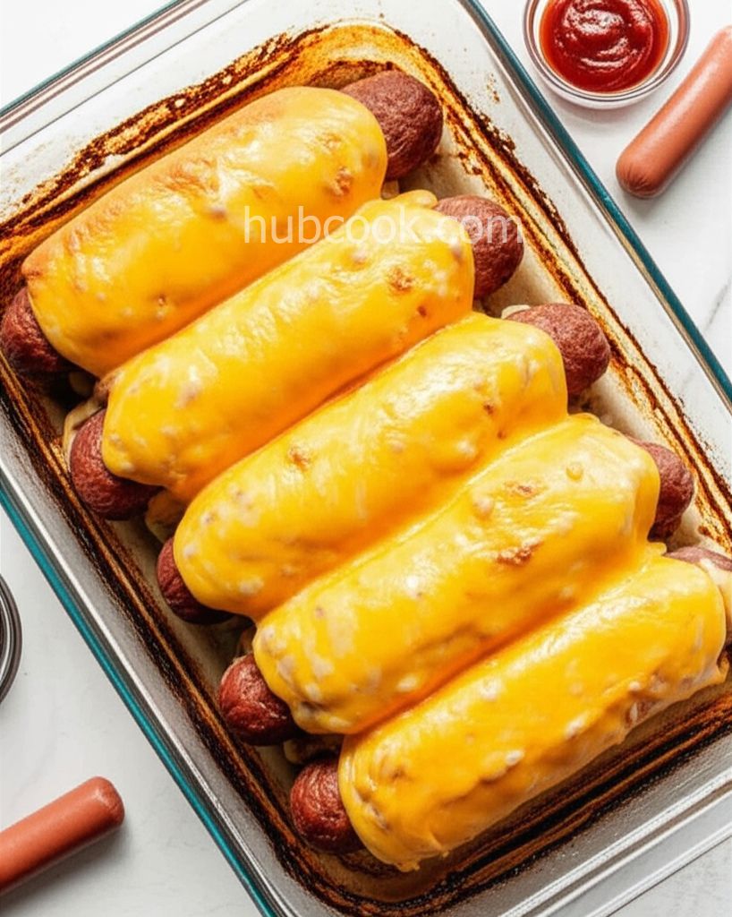 Baked Burger Dogs