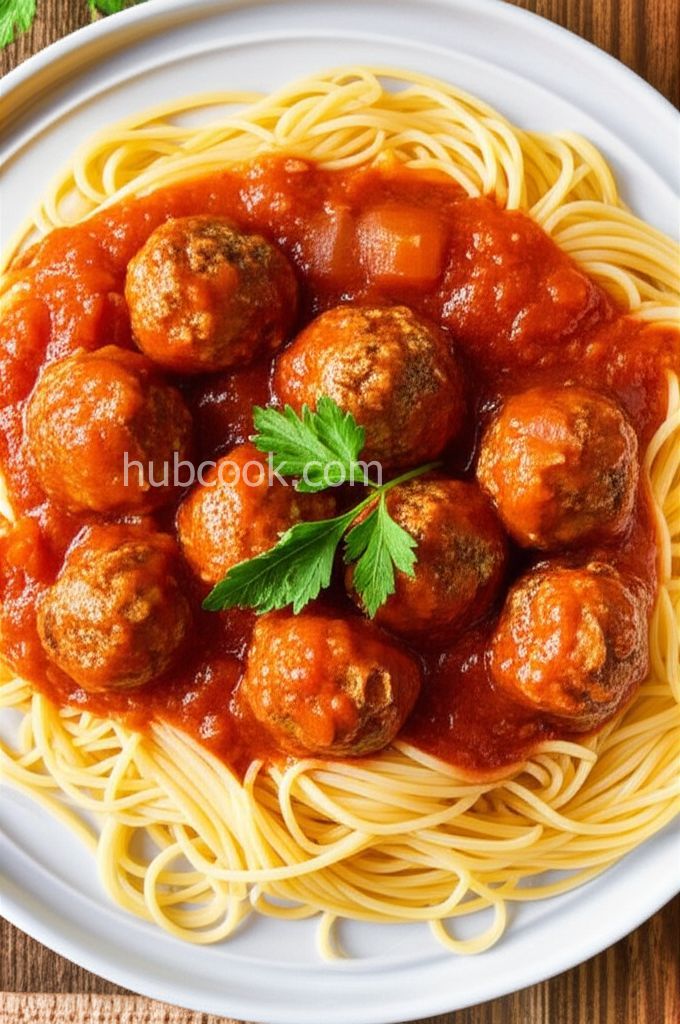Italian Spaghetti Sauce with Meatballs