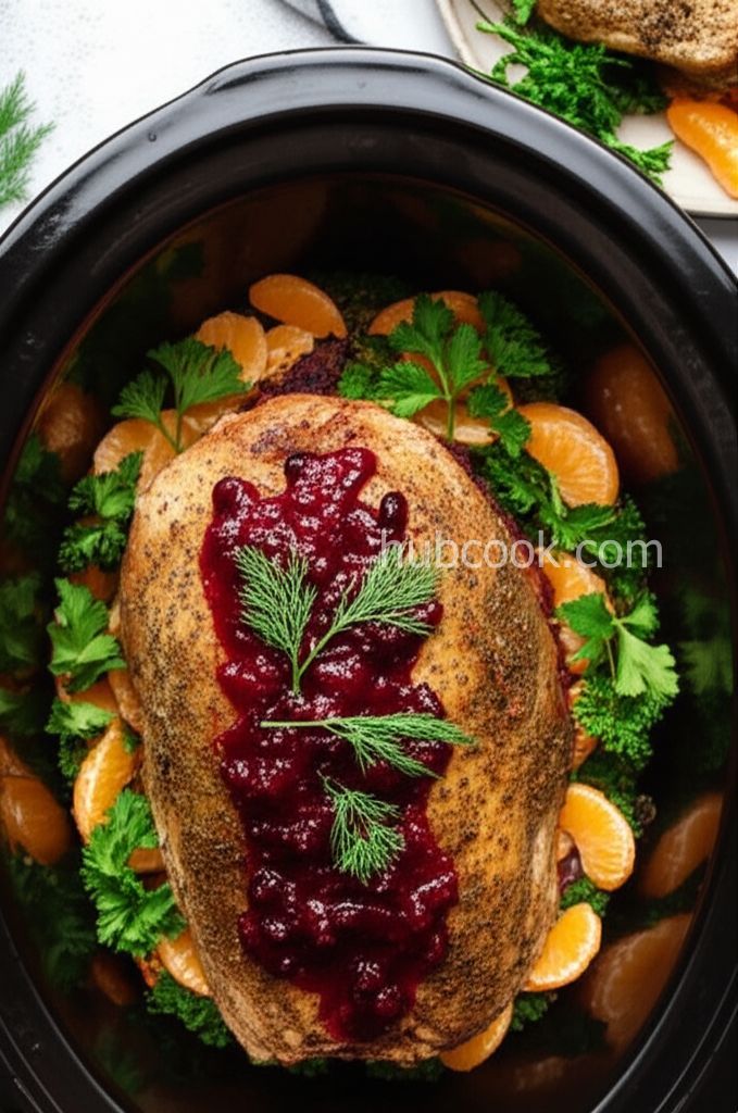 Mama H's Fooled You Fancy Slow Cooker Turkey Breast