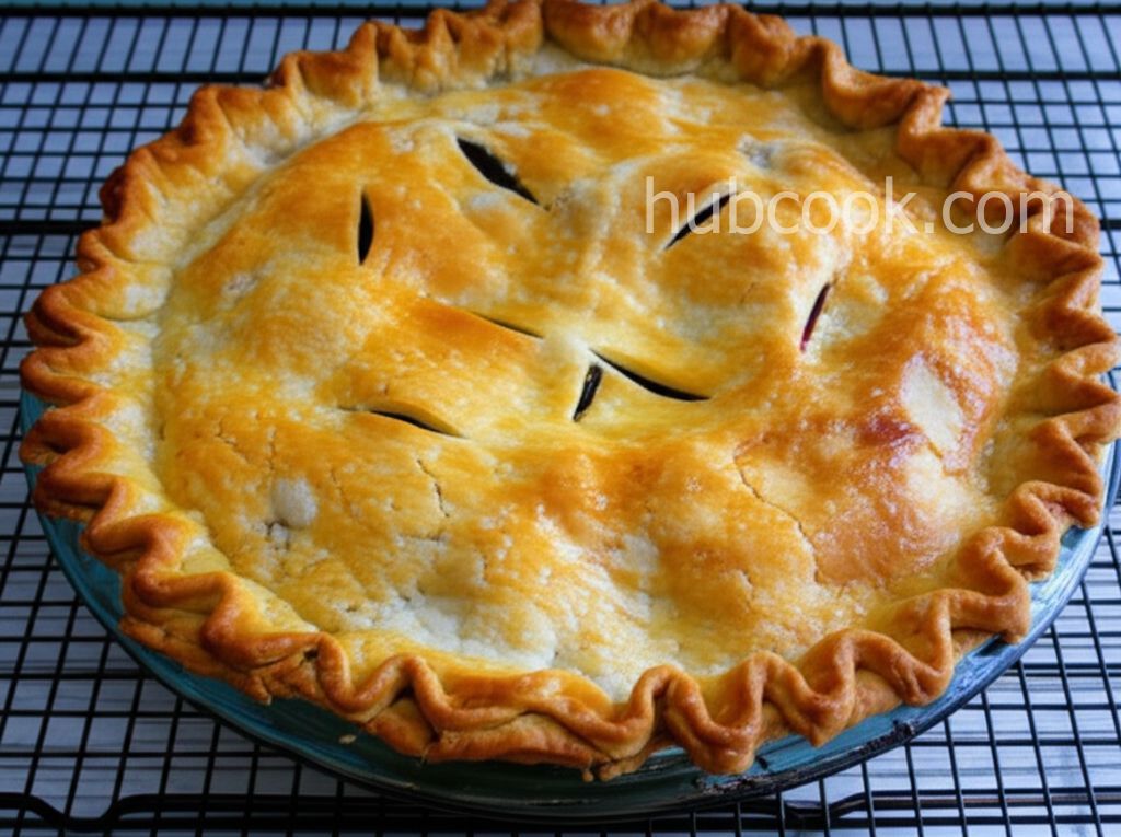 Mystery Ingredient Wild Blueberry Pie
