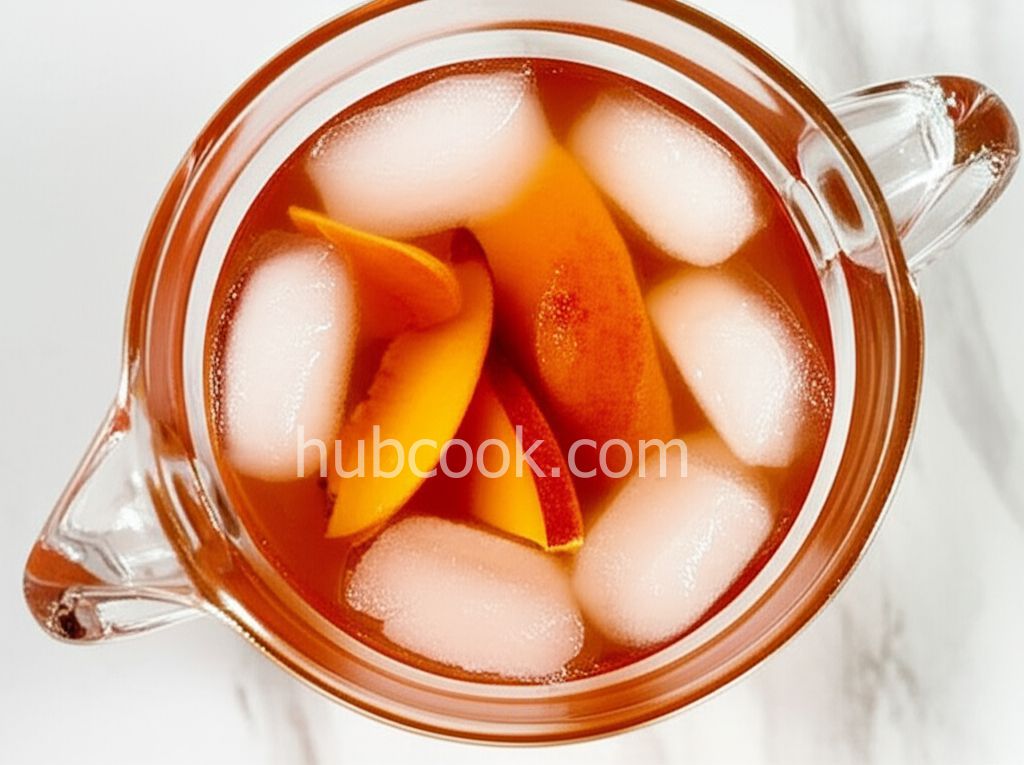 Peach Orange Iced Tea