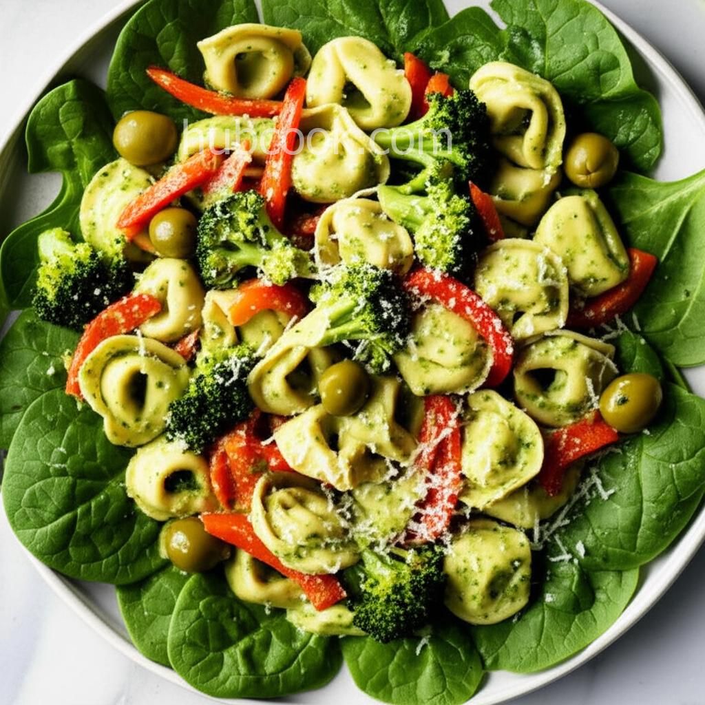 Pesto Tortellini Salad