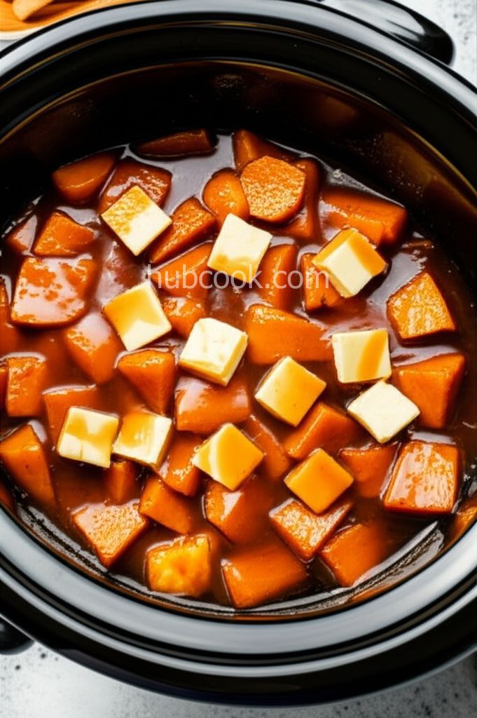 Slow Cooker Candied Yams