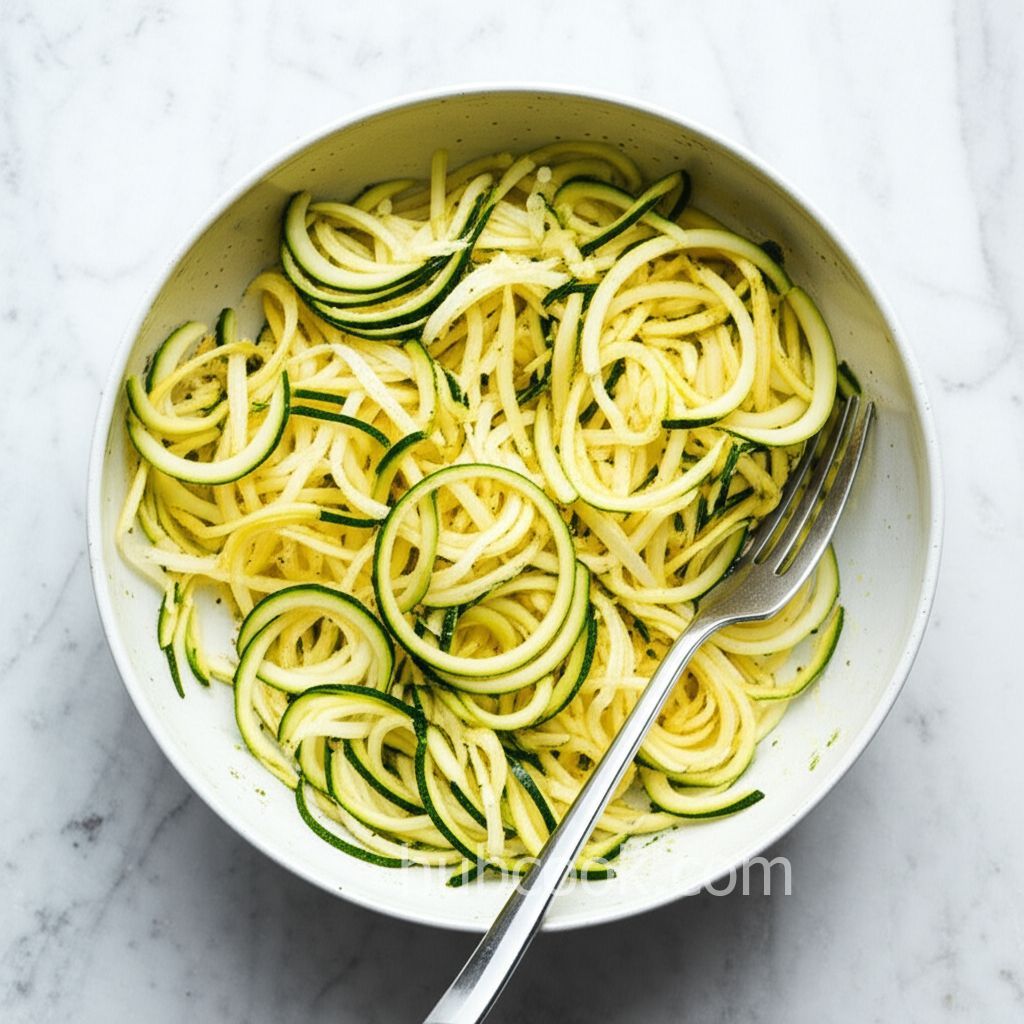 Summer Squash Salad with Shrimp