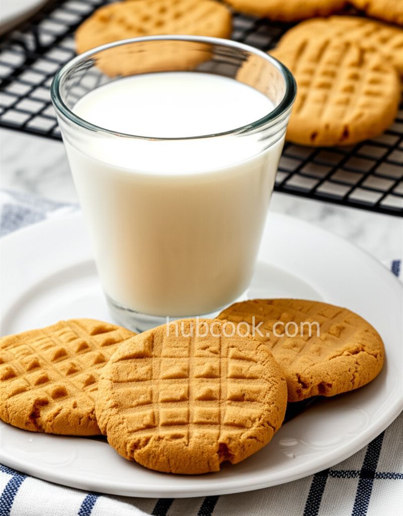 Three Ingredient Peanut Butter Cookies