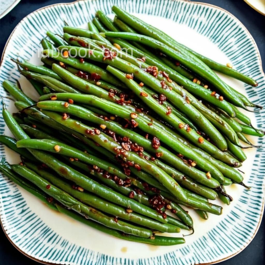 Dad's Pan-Fried Green Beans