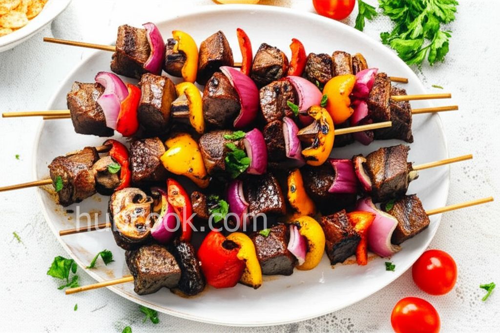 Venison Kabobs with Sweet and Smoky Sauce
