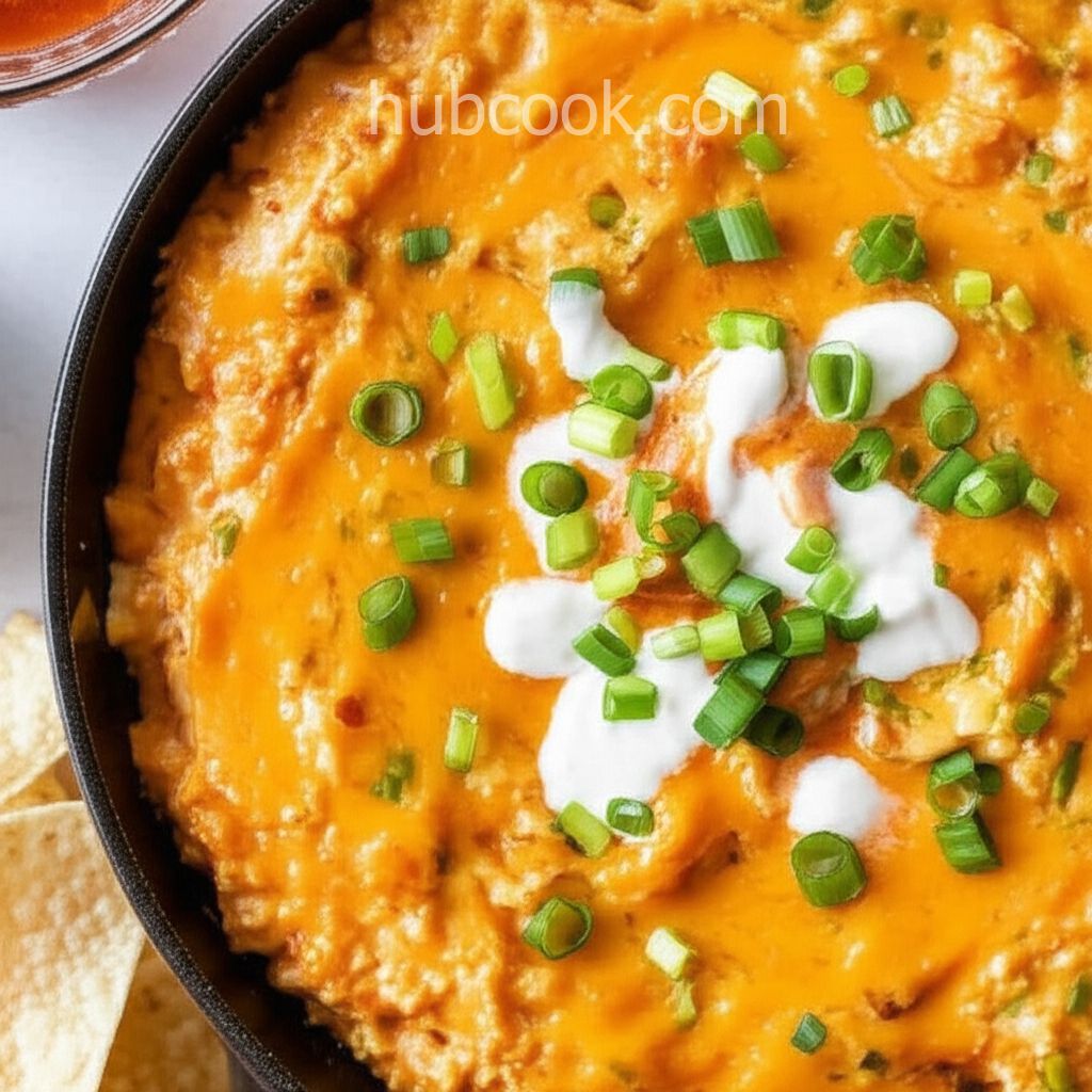 Buffalo Chicken-and-Artichoke Dip