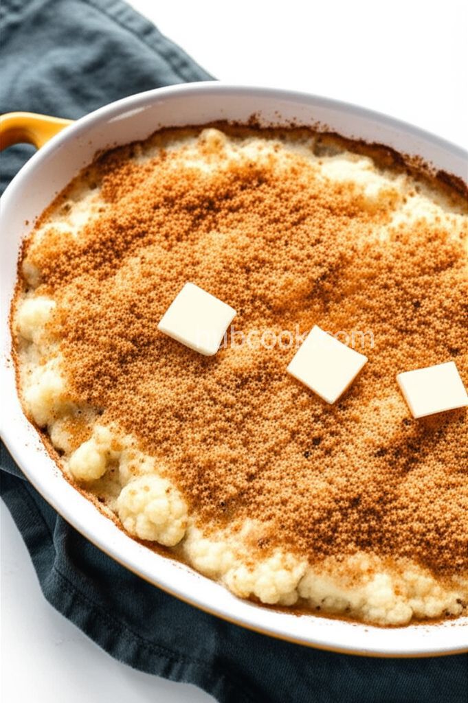 Creamed Baked Cauliflower