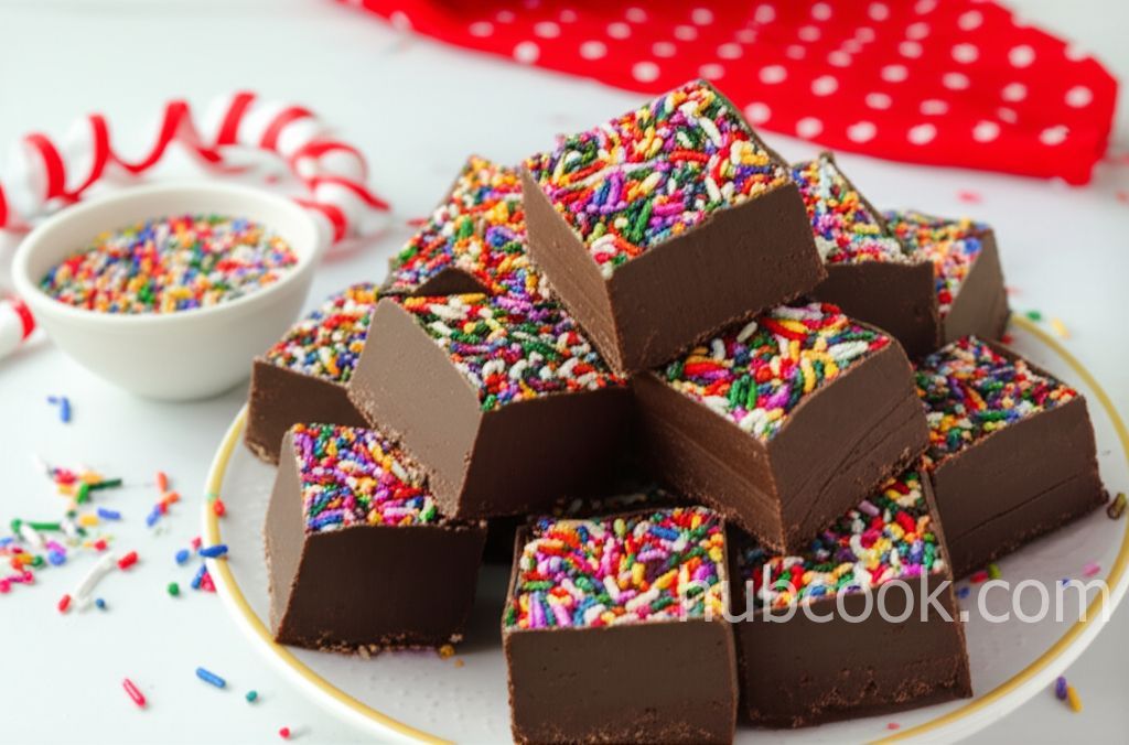 Holiday Fudge Bites