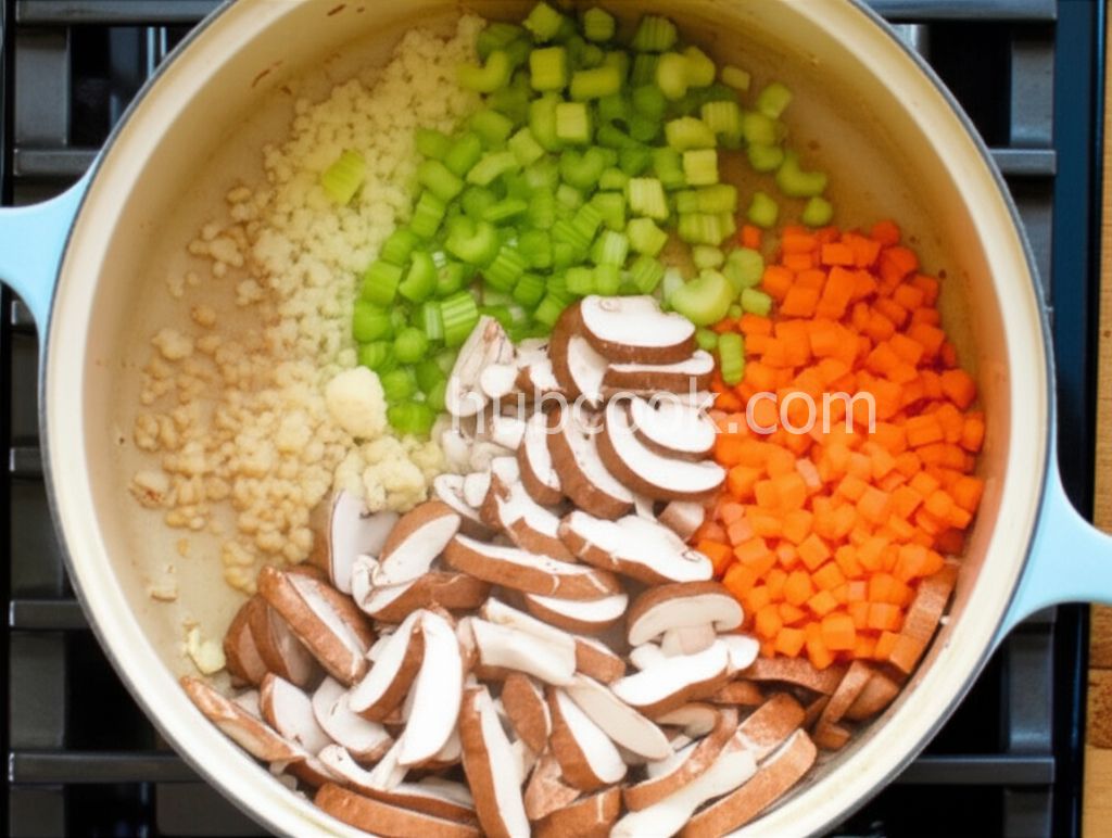 Mushroom and Farro Soup