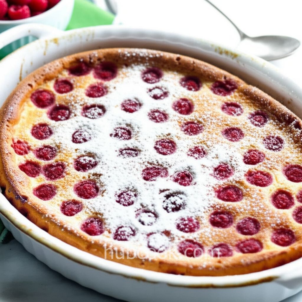 Raspberry Clafoutis