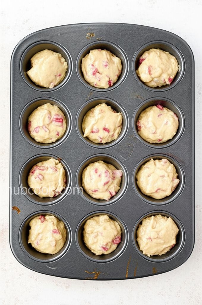 Rhubarb Muffins