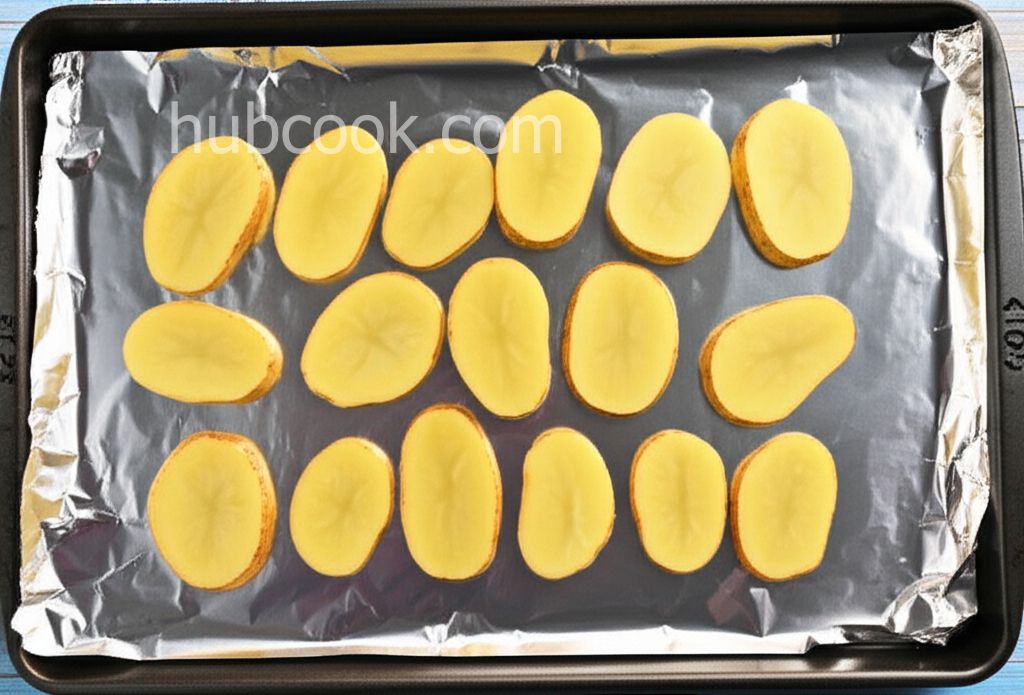 Roasted Potato Pizza Slices