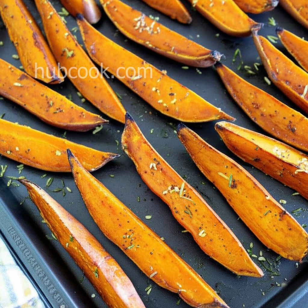 Roasted Sweet Potato Wedges