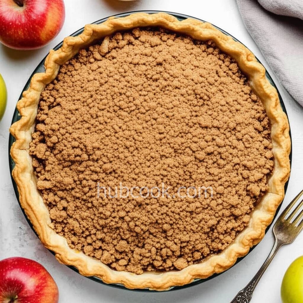 Apple Crumb Pie
