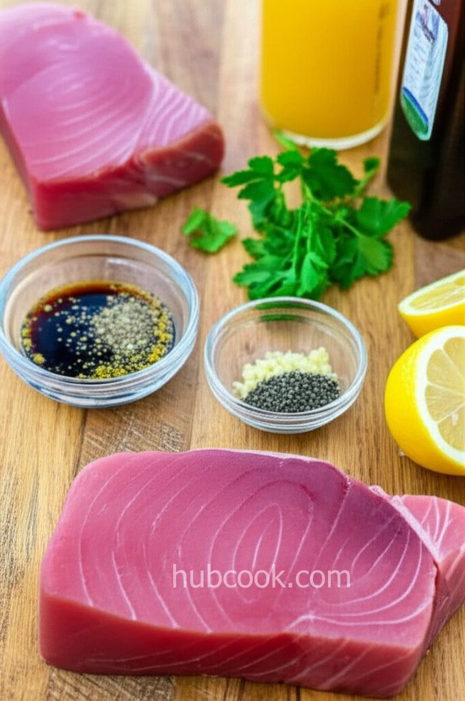 Marinated Tuna Steak