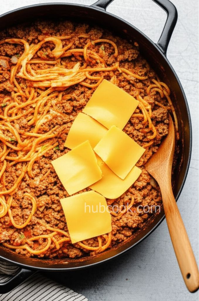 One-Pot Taco Spaghetti