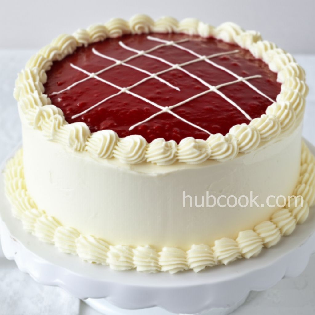 Raspberry Walnut Torte