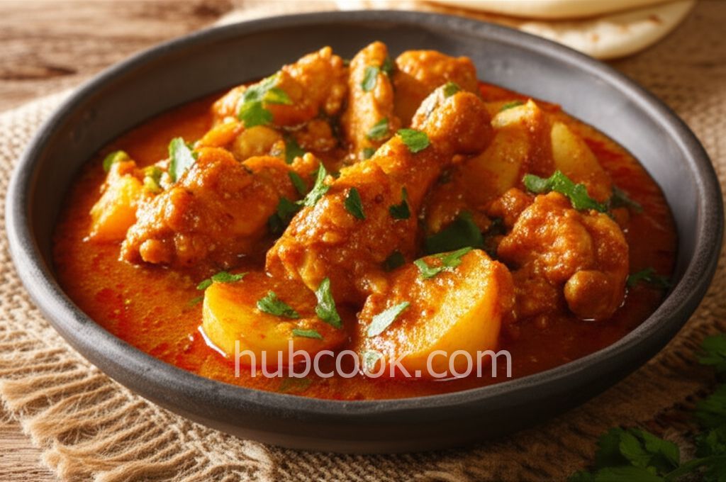 Bengali Chicken Curry with Potatoes