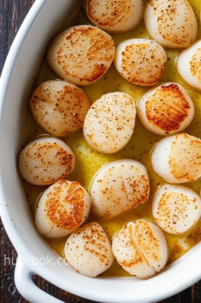 Broiled Scallops