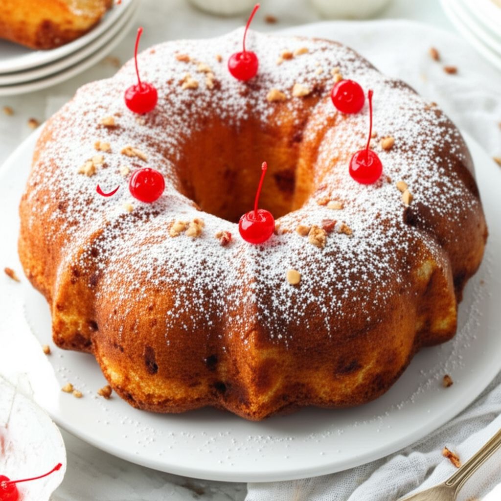 Cherry Cream Cheese Cake