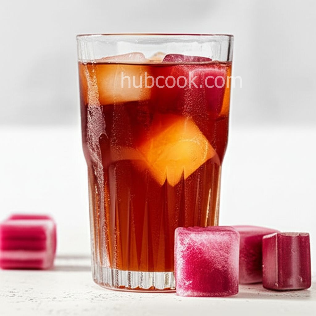 Cool Rhubarb Iced Tea