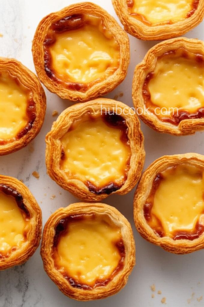 Portuguese Custard Tarts (Pasteis de Nata)