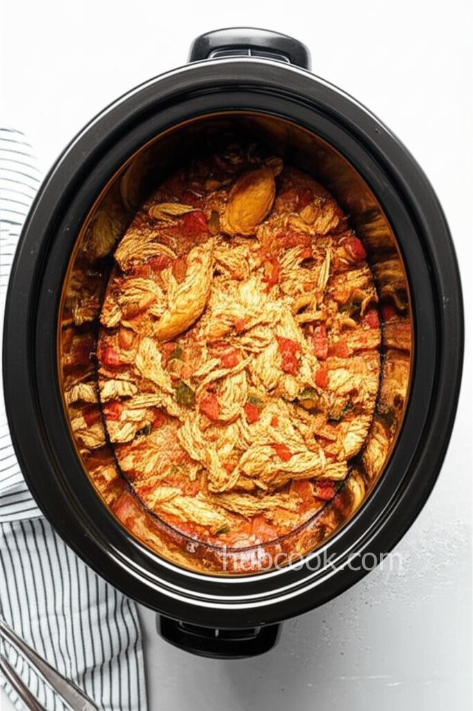 Slow Cooker Salsa Chicken