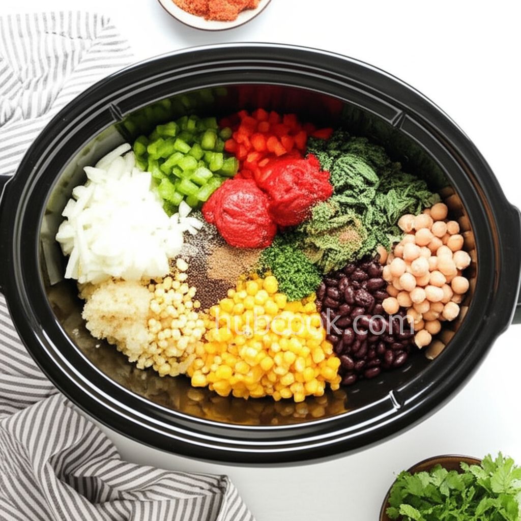Slow Cooker Vegan Chili