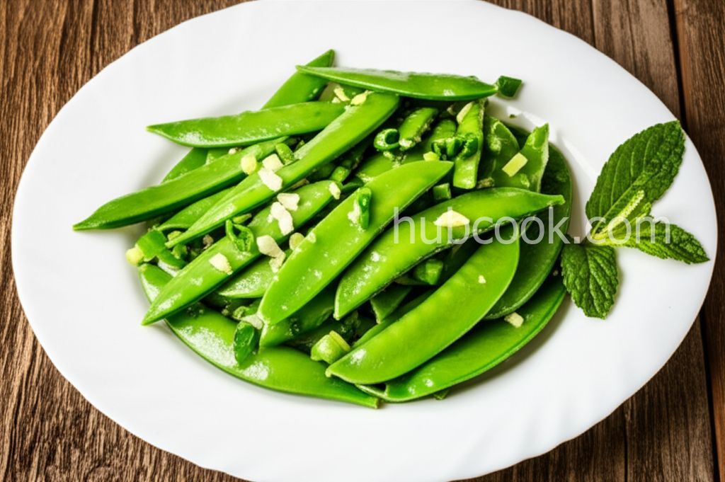 Sugar Snap Peas with Mint