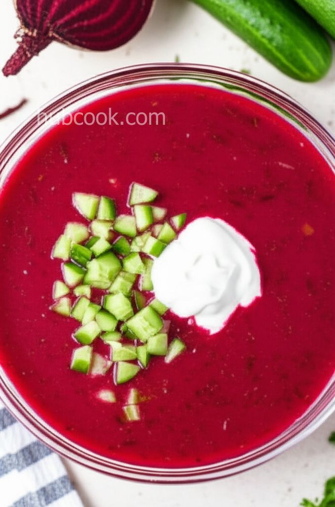 Cold Russian Borscht