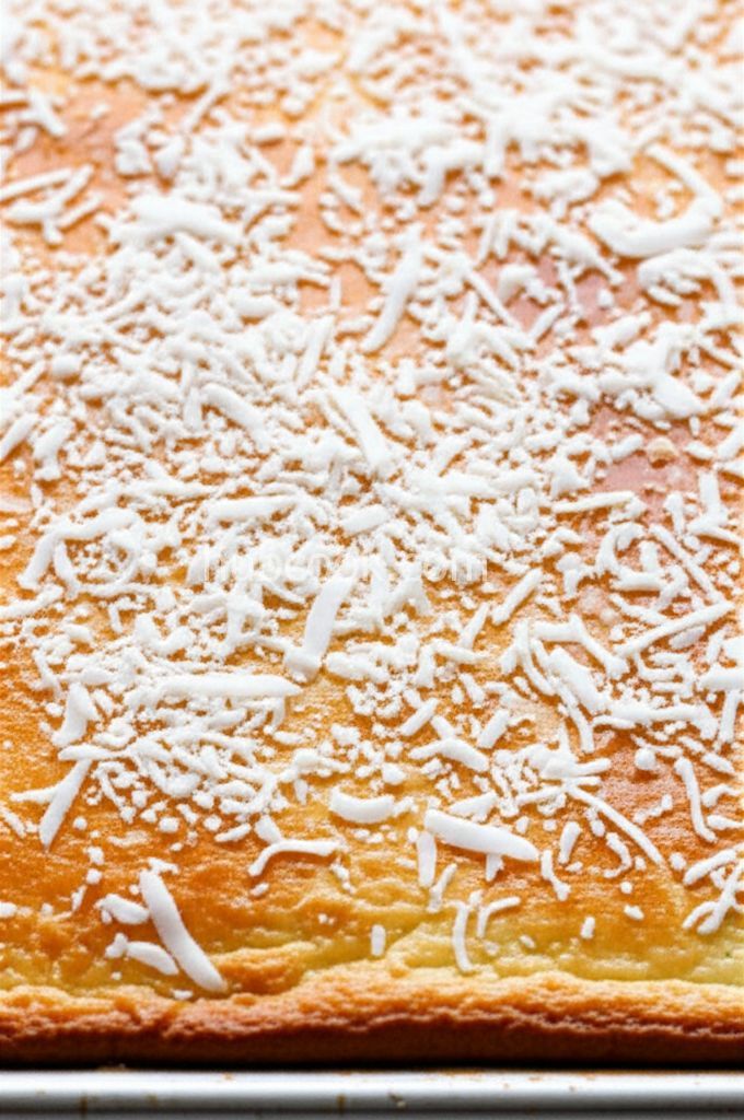 Easy Coconut Sheet Cake
