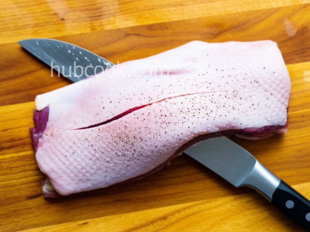 Garlic Roasted Duck Breast