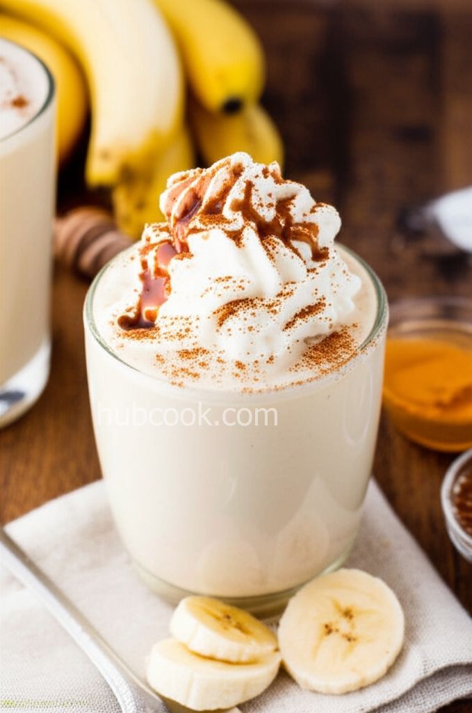 Hot Banana Milkshake