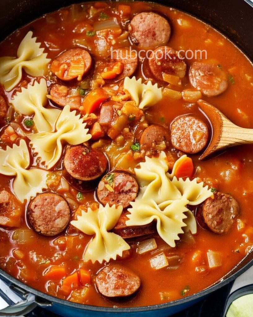 Kielbasa Onion Soup
